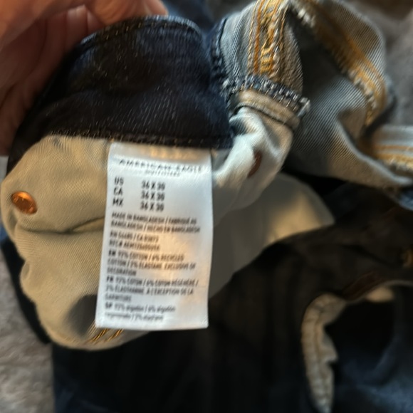 Lot of 3 pairs of American Eagle jeans 36/30 - Picture 5 of 6